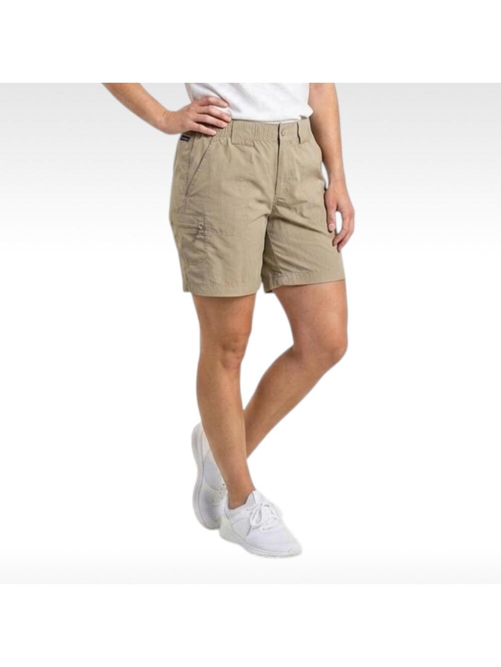 Columbia Women’s Hiking Shorts - Elastic Waist Utility Shorts - Size Large